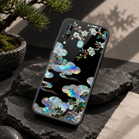 Samsung Galaxy A60 Cover - Pearl Dynasty Series - HQ Premium Shine Durable Shatterproof Case