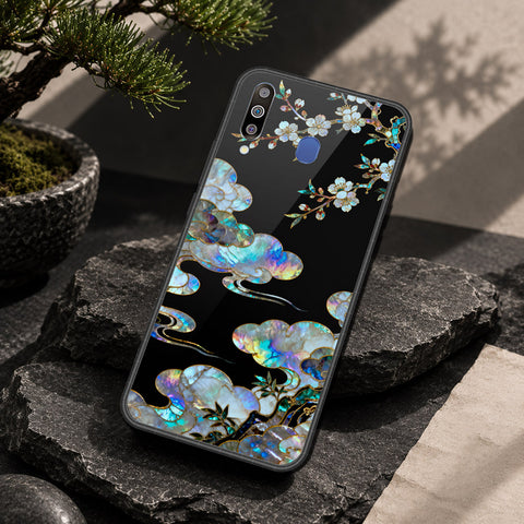 Samsung Galaxy A40s Cover - Pearl Dynasty Series - HQ Premium Shine Durable Shatterproof Case