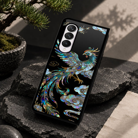 Samsung Galaxy Z Fold 4 5G Cover - Pearl Dynasty Series - HQ Premium Shine Durable Shatterproof Case