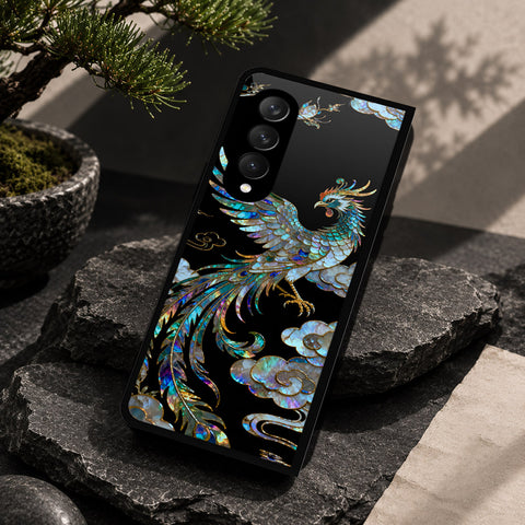 Samsung Galaxy Z Fold 3 5G Cover - Pearl Dynasty Series - HQ Premium Shine Durable Shatterproof Case