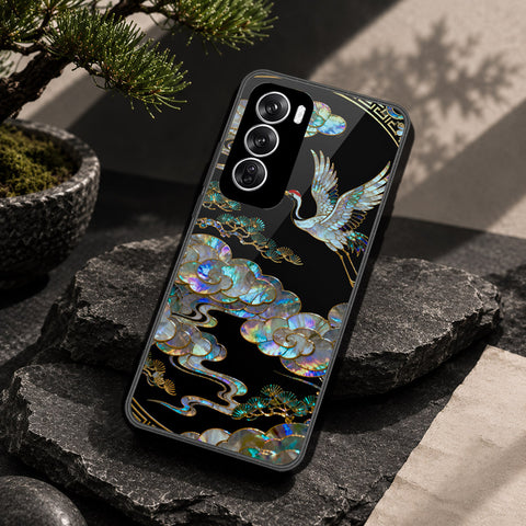 Oppo Reno 12 Cover - Pearl Dynasty Series - HQ Premium Shine Durable Shatterproof Case