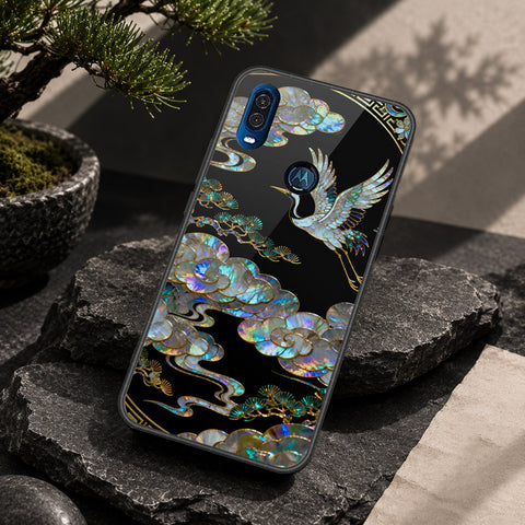 Motorola One Vision Cover - Pearl Dynasty Series - HQ Premium Shine Durable Shatterproof Case