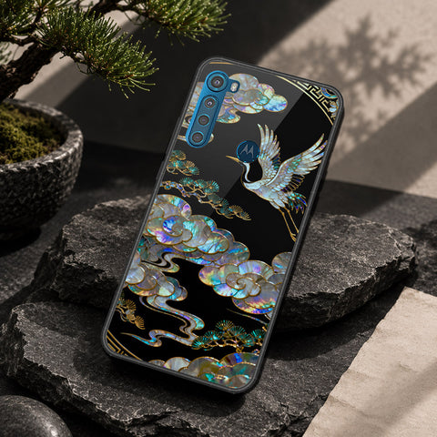 Motorola One Fusion Plus Cover - Pearl Dynasty Series - HQ Premium Shine Durable Shatterproof Case