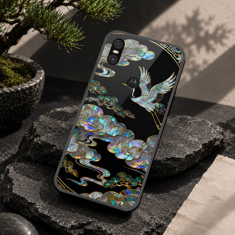 Motorola One Cover - Pearl Dynasty Series - HQ Premium Shine Durable Shatterproof Case