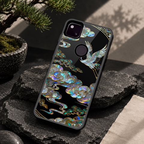 Google Pixel 4a 4G Cover - Pearl Dynasty Series - HQ Premium Shine Durable Shatterproof Case