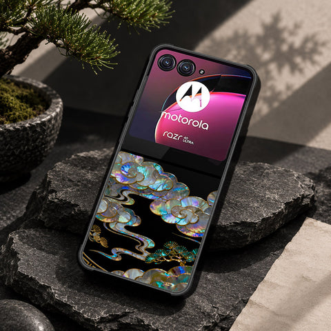 Motorola Razr 40 Ultra Cover - Pearl Dynasty Series - HQ Premium Shine Durable Shatterproof Case