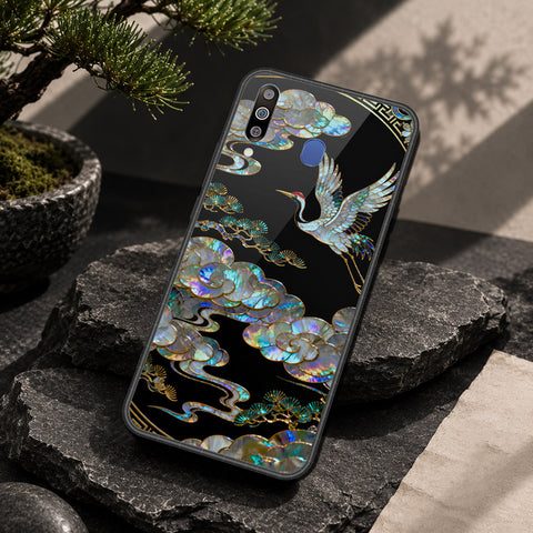 Samsung Galaxy A40s Cover - Pearl Dynasty Series - HQ Premium Shine Durable Shatterproof Case