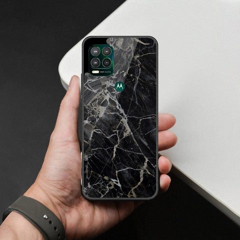 Motorola Moto G Stylus 5G Cover - Black Marble Series - HQ Premium Shine Durable Shatterproof Case
