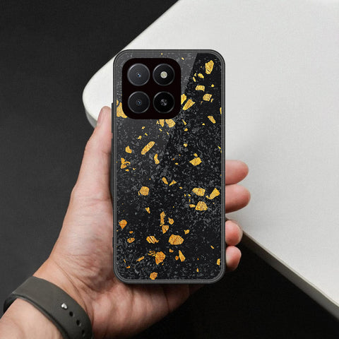 Honor X5b Plus Cover - Black Marble Series - HQ Premium Shine Durable Shatterproof Case