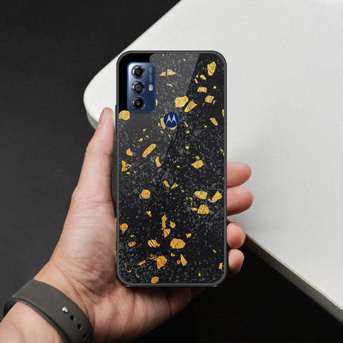 Motorola Moto G Power (2022) Cover - Black Marble Series - HQ Premium Shine Durable Shatterproof Case