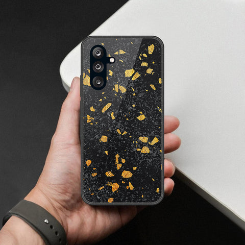 Samsung Galaxy F56 Cover - Black Marble Series - HQ Premium Shine Durable Shatterproof Case