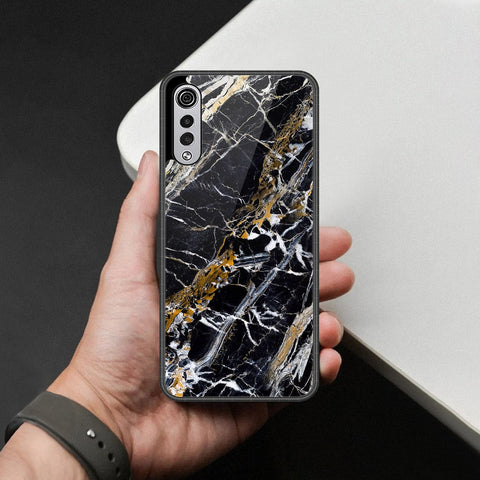 LG Velvet Cover - Black Marble Series - HQ Premium Shine Durable Shatterproof Case