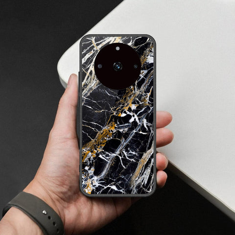 Honor X60 Cover - Black Marble Series - HQ Premium Shine Durable Shatterproof Case