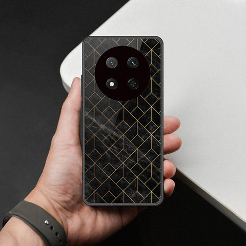 Honor X9c Cover - Black Marble Series - HQ Premium Shine Durable Shatterproof Case