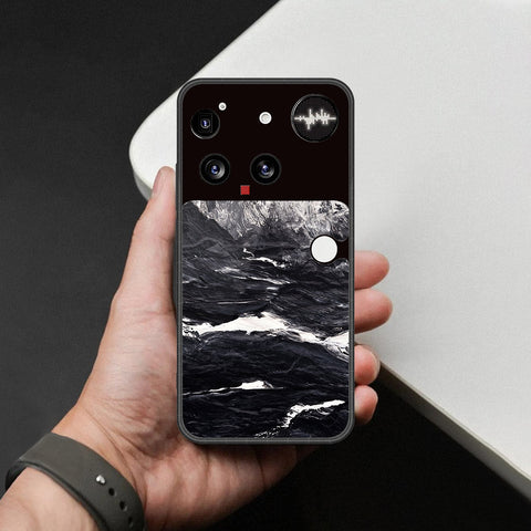 Nothing Phone 3 Cover - Black Marble Series - HQ Premium Shine Durable Shatterproof Case