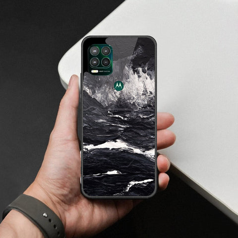 Motorola Moto G Stylus 5G Cover - Black Marble Series - HQ Premium Shine Durable Shatterproof Case