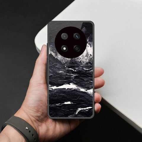 Honor Magic 7 Lite Cover - Black Marble Series - HQ Premium Shine Durable Shatterproof Case