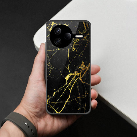 Xiaomi Redmi K80 Cover - Black Marble Series - HQ Premium Shine Durable Shatterproof Case