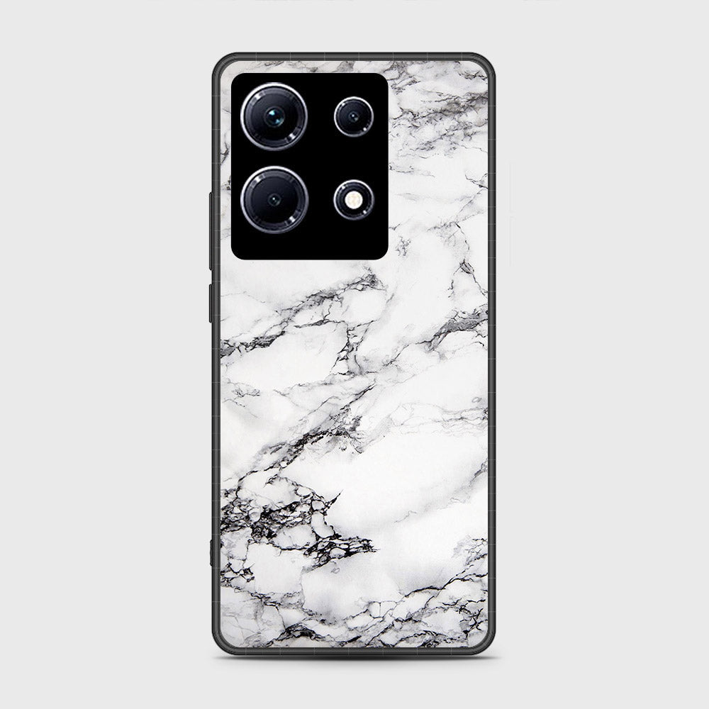 Infinix Note 30   Cover- White Marble Series - HQ Premium Shine Durable Shatterproof Case (Fast Delivery)