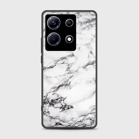 Infinix Note 30   Cover- White Marble Series - HQ Premium Shine Durable Shatterproof Case (Fast Delivery)