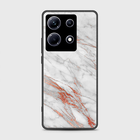 Infinix Note 30   Cover- White Marble Series - HQ Premium Shine Durable Shatterproof Case (Fast Delivery)
