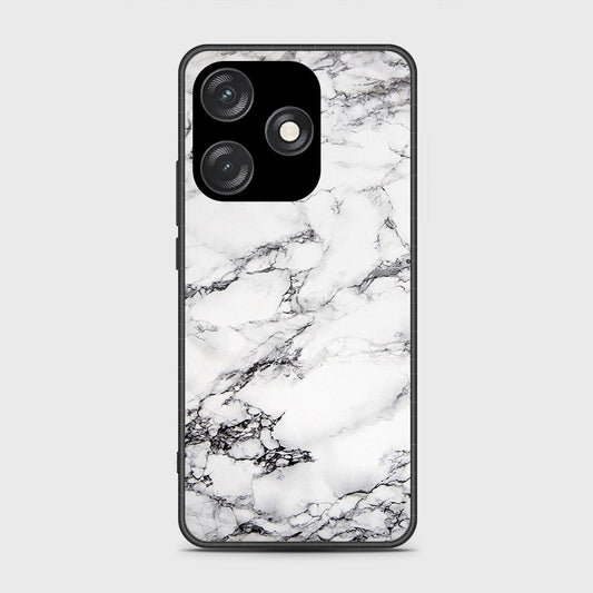 Tecno Spark 10 Cover - White Marble Series - HQ Premium Shine Durable Shatterproof Case (Fast Delivery)