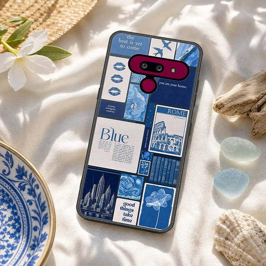 LG G8 ThinQ Cover - ONation Aesthetic Collage Series - HQ Premium Shine Durable Shatterproof Case