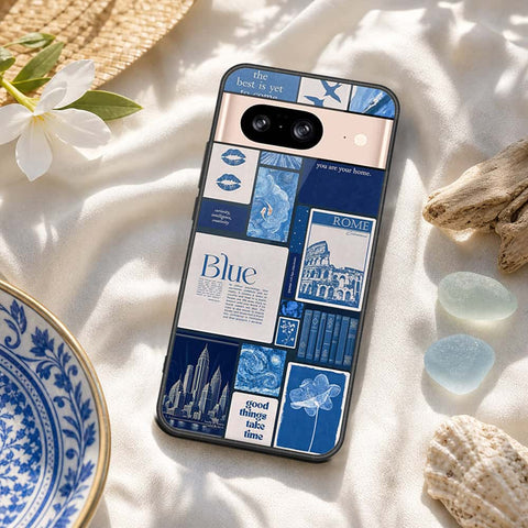 Google Pixel 8 Cover - ONation Aesthetic Collage Series - HQ Premium Shine Durable Shatterproof Case (Copy)