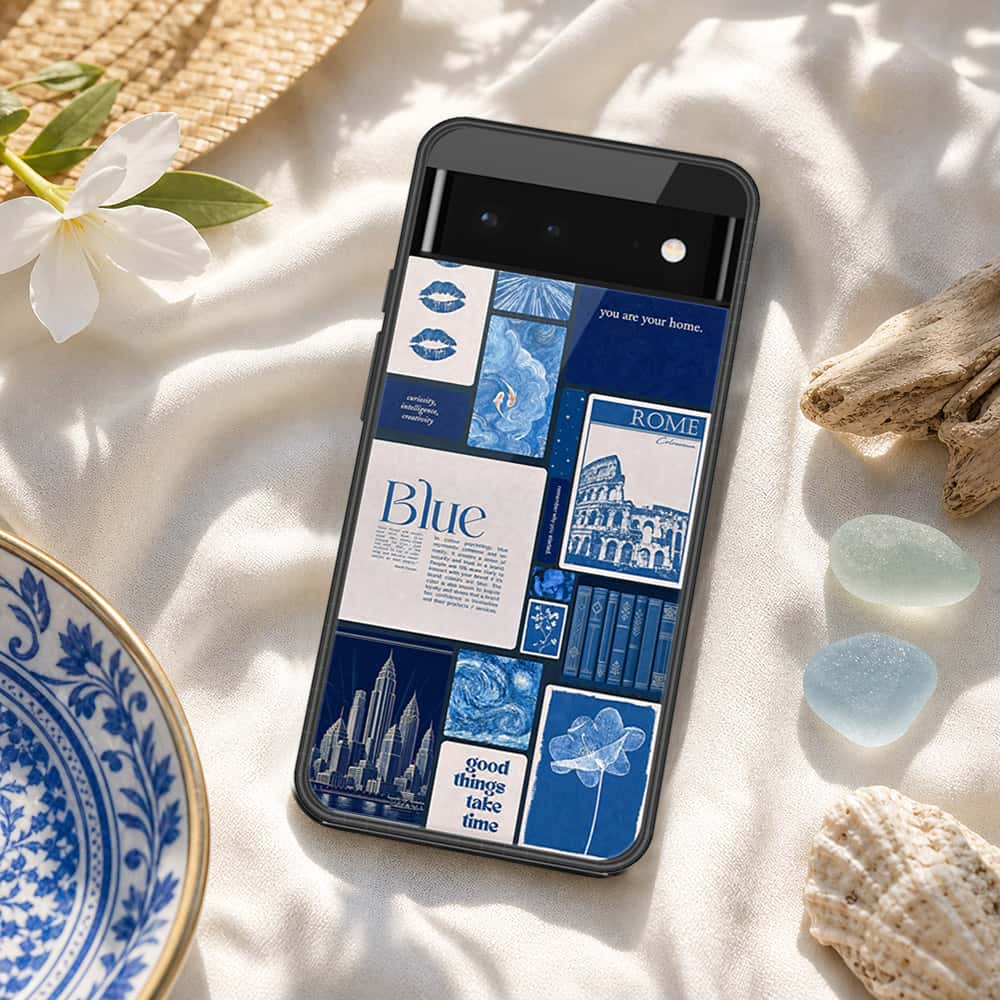 Google Pixel 6 Cover - ONation Aesthetic Collage Series - HQ Premium Shine Durable Shatterproof Case