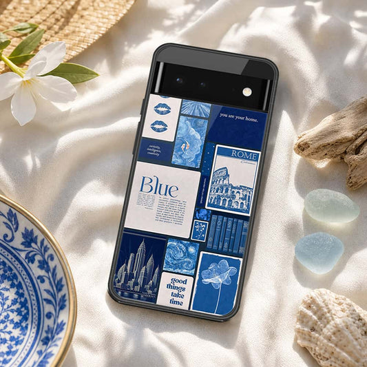 Google Pixel 6 Cover - ONation Aesthetic Collage Series - HQ Premium Shine Durable Shatterproof Case
