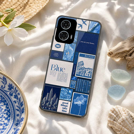 Motorola Moto G24 Power Cover - ONation Aesthetic Collage Series - HQ Premium Shine Durable Shatterproof Case