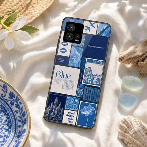 Motorola Moto G72 Cover - ONation Aesthetic Collage Series - HQ Premium Shine Durable Shatterproof Case