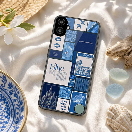Nothing CMF Phone 1 Cover - ONation Aesthetic Collage Series - HQ Premium Shine Durable Shatterproof Case