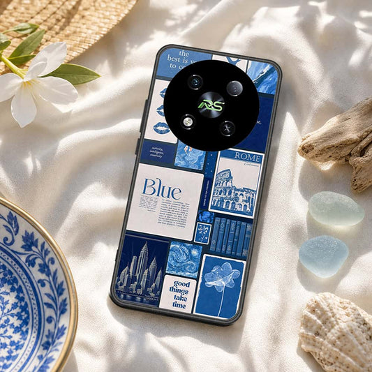 itel RS4 Cover - ONation Aesthetic Collage Series - HQ Premium Shine Durable Shatterproof Case