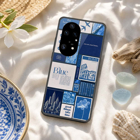 Huawei P50 Pro Cover - ONation Aesthetic Collage Series - HQ Premium Shine Durable Shatterproof Case