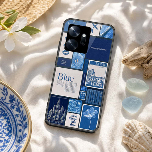 Infinix Zero 20 Cover - ONation Aesthetic Collage Series - HQ Premium Shine Durable Shatterproof Case