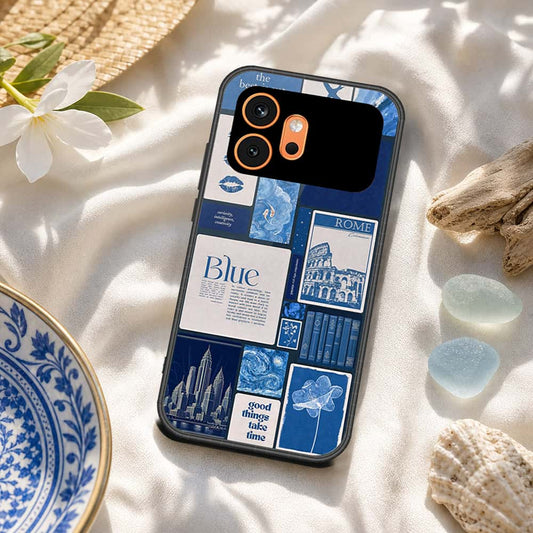 Honor 600 Cover - ONation Aesthetic Collage Series - HQ Premium Shine Durable Shatterproof Case