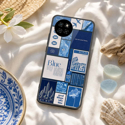 itel S23 Cover - ONation Aesthetic Collage Series - HQ Premium Shine Durable Shatterproof Case
