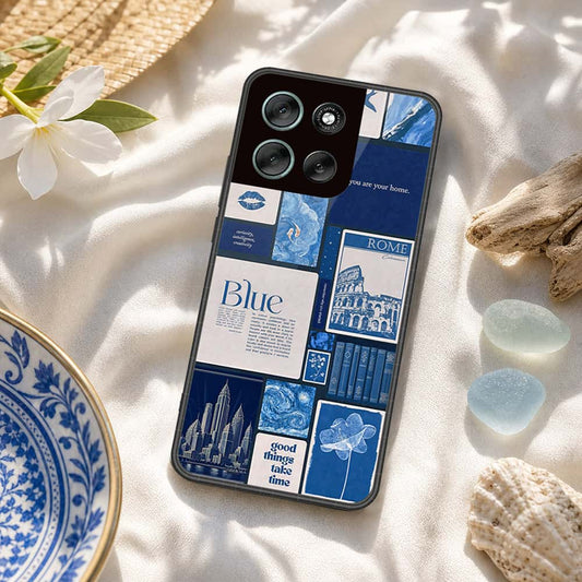 Motorola Moto G86 Power Cover - ONation Aesthetic Collage Series - HQ Premium Shine Durable Shatterproof Case