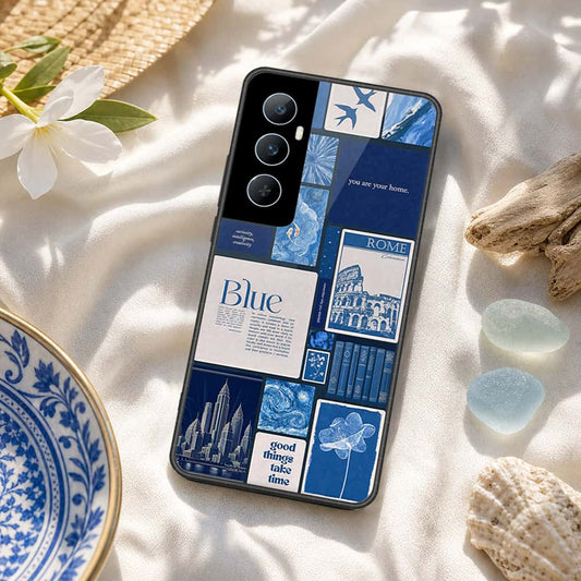 Realme C65 Cover - ONation Aesthetic Collage Series - HQ Premium Shine Durable Shatterproof Case