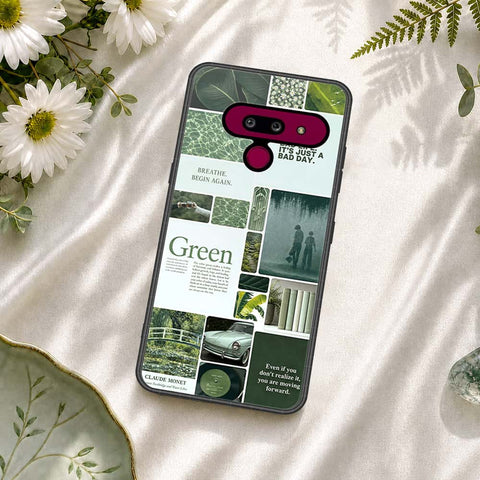 LG G8 ThinQ Cover - ONation Aesthetic Collage Series - HQ Premium Shine Durable Shatterproof Case