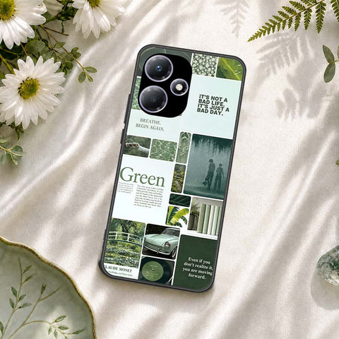 Infinix Hot 30 Play Cover - ONation Aesthetic Collage Series - HQ Premium Shine Durable Shatterproof Case