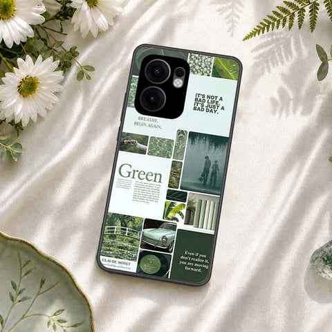 Oppo Reno 13F 5G Cover - ONation Aesthetic Collage Series - HQ Premium Shine Durable Shatterproof Case