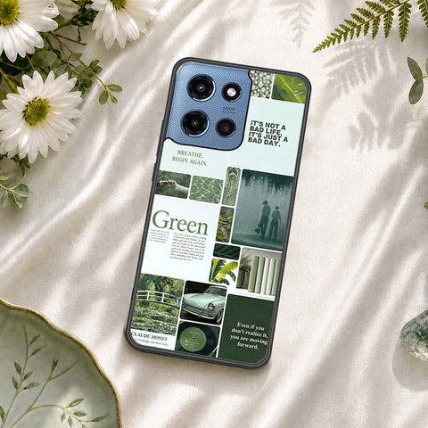 Motorola Moto G Power (2025) Cover - ONation Aesthetic Collage Series - HQ Premium Shine Durable Shatterproof Case