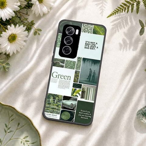 Oppo Reno 12 Pro Cover - ONation Aesthetic Collage Series - HQ Premium Shine Durable Shatterproof Case