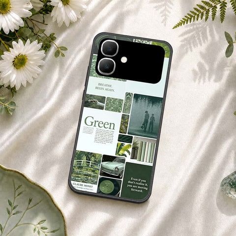 Infinix Smart 20 Cover - ONation Aesthetic Collage Series - HQ Premium Shine Durable Shatterproof Case