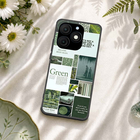 itel A50 Cover - ONation Aesthetic Collage Series - HQ Premium Shine Durable Shatterproof Case
