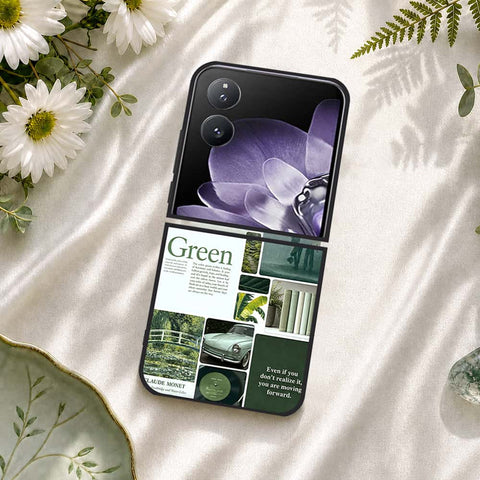 Xiaomi Mix Flip Cover - ONation Aesthetic Collage Series - HQ Premium Shine Durable Shatterproof Case