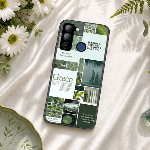 Tecno Pop 5 LTE Cover - ONation Aesthetic Collage Series - HQ Premium Shine Durable Shatterproof Case