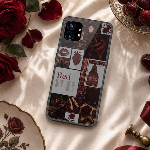 Nothing Phone 1 Cover - ONation Aesthetic Collage Series - HQ Premium Shine Durable Shatterproof Case